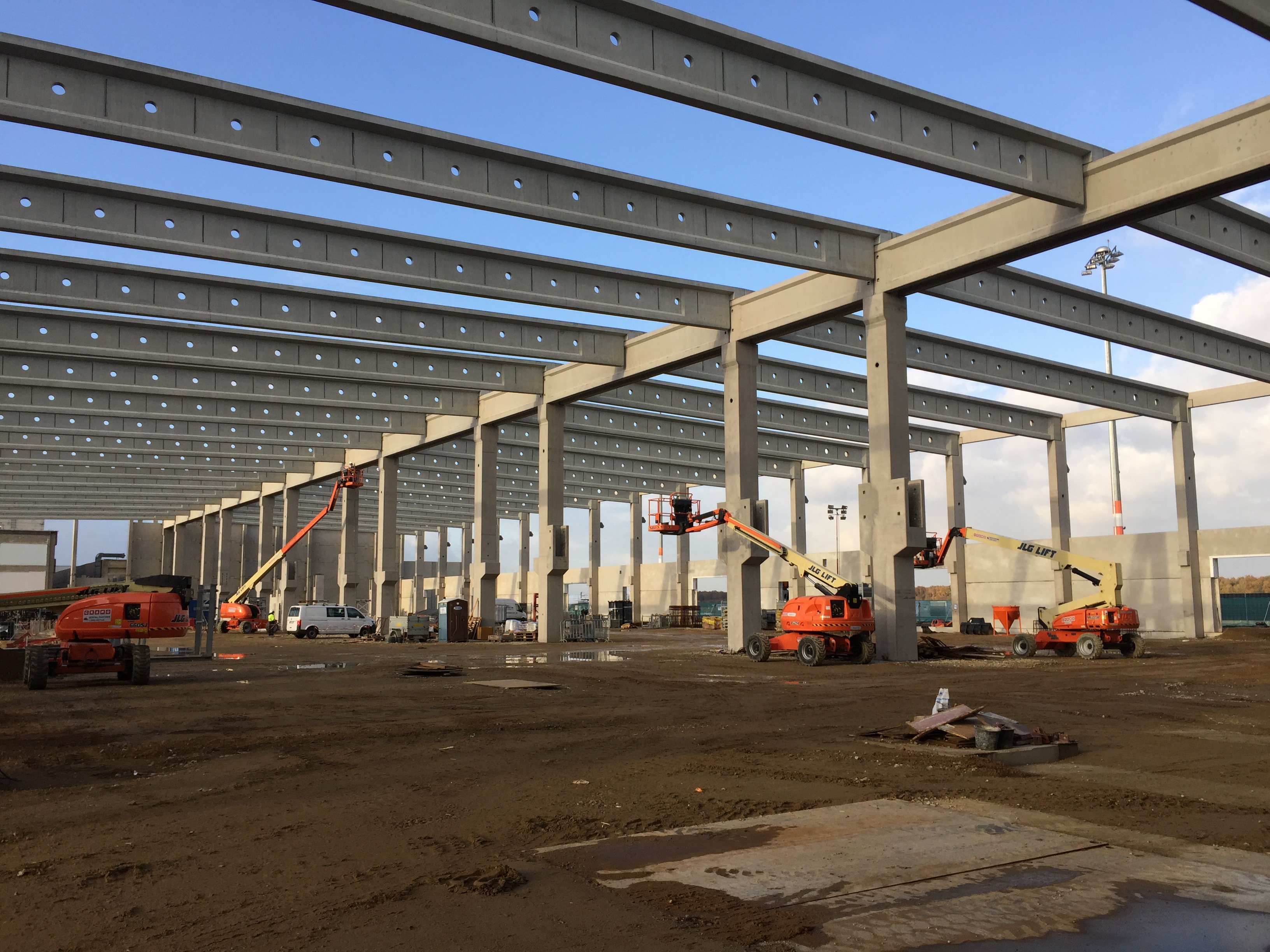 Neubau Frachthalle Köln/Bonn Airport